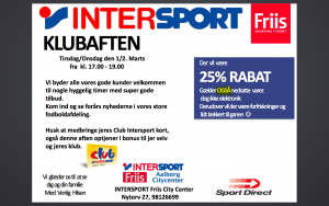 Klubaften Intersport